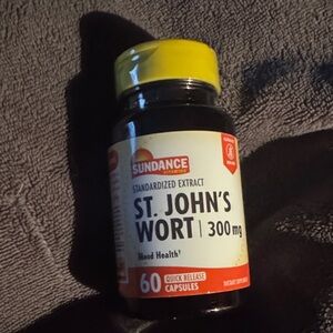 Sundance St. John's Wort Capsules with Yellow Cap